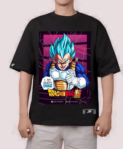 DRAGON BALL SUPER "VEGETA" OVERSIZE PREMIUM SHIRT