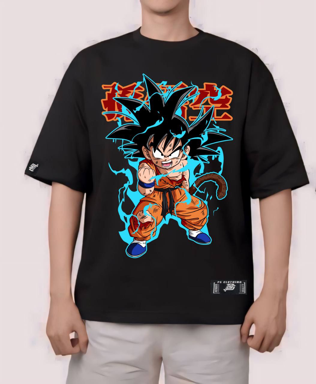 DRAGON BALL Z "KID SON GOKU  " OVERSIZE PREMIUM SHIRT