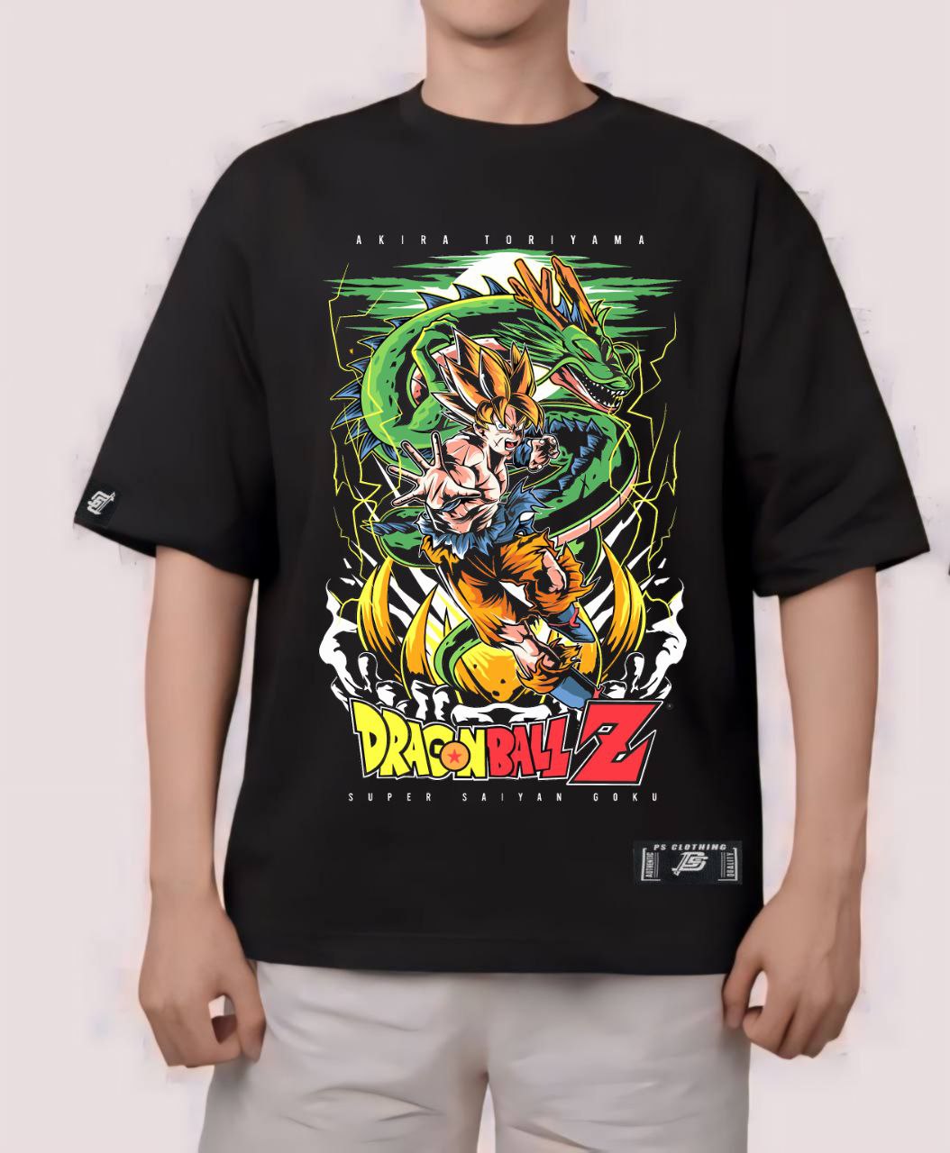 DRAGON BALL Z "GOKU X SHENRON" OVERSIZE PREMIUM SHIRT