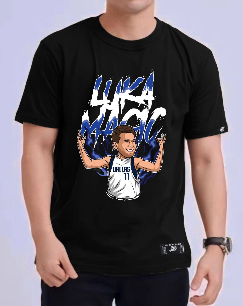 NBA ANIME "LUKA DONCIC" ROUND NECK REGULAR FIT PREMIUM DESIGN