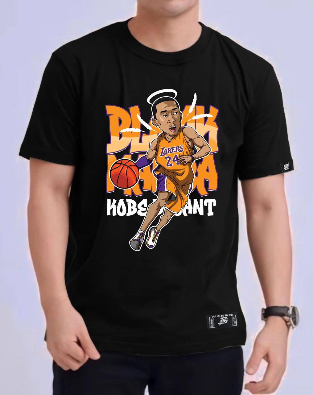 NBA ANIME "KOBE BRYANT" ROUND NECK REGULAR FIT PREMIUM DESIGN