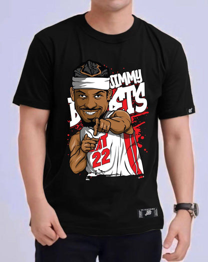 NBA ANIME "JIMMY BUTLER" ROUND NECK REGULAR FIT PREMIUM DESIGN