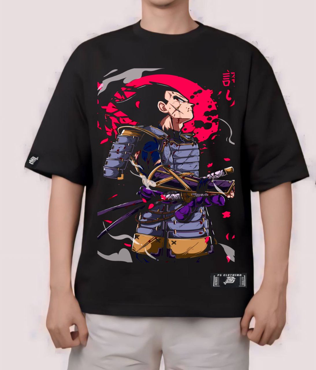 DRAGON BALL Z "SAMURAI VEGETA" OVERSIZE PREMIUM SHIRT