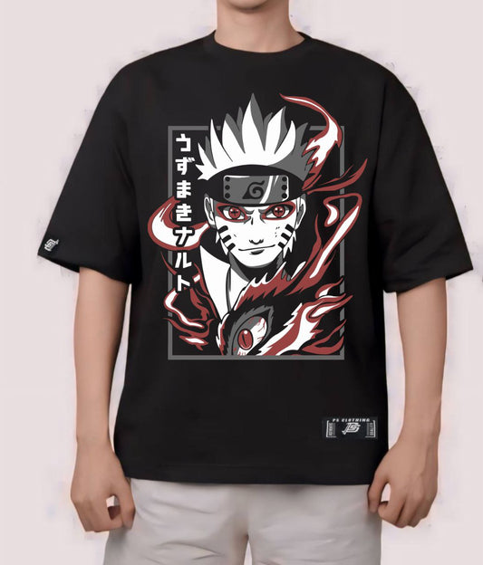 NARUTO SHIPPUDEN "SAGE X BIJUU MODE" OVERSIZE PREMIUM SHIRT