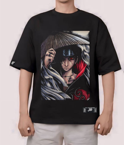 NARUTO SHIPPUDEN "UCHIHA ITACHI" VERSION 4 OVERSIZE PREMIUM SHIRT