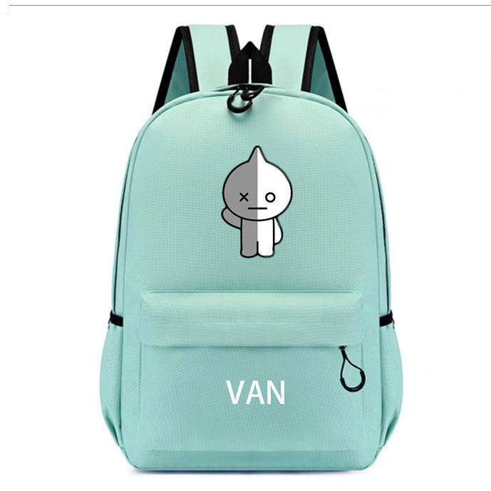 KPOP Rucksack Casual Backpacks VAN